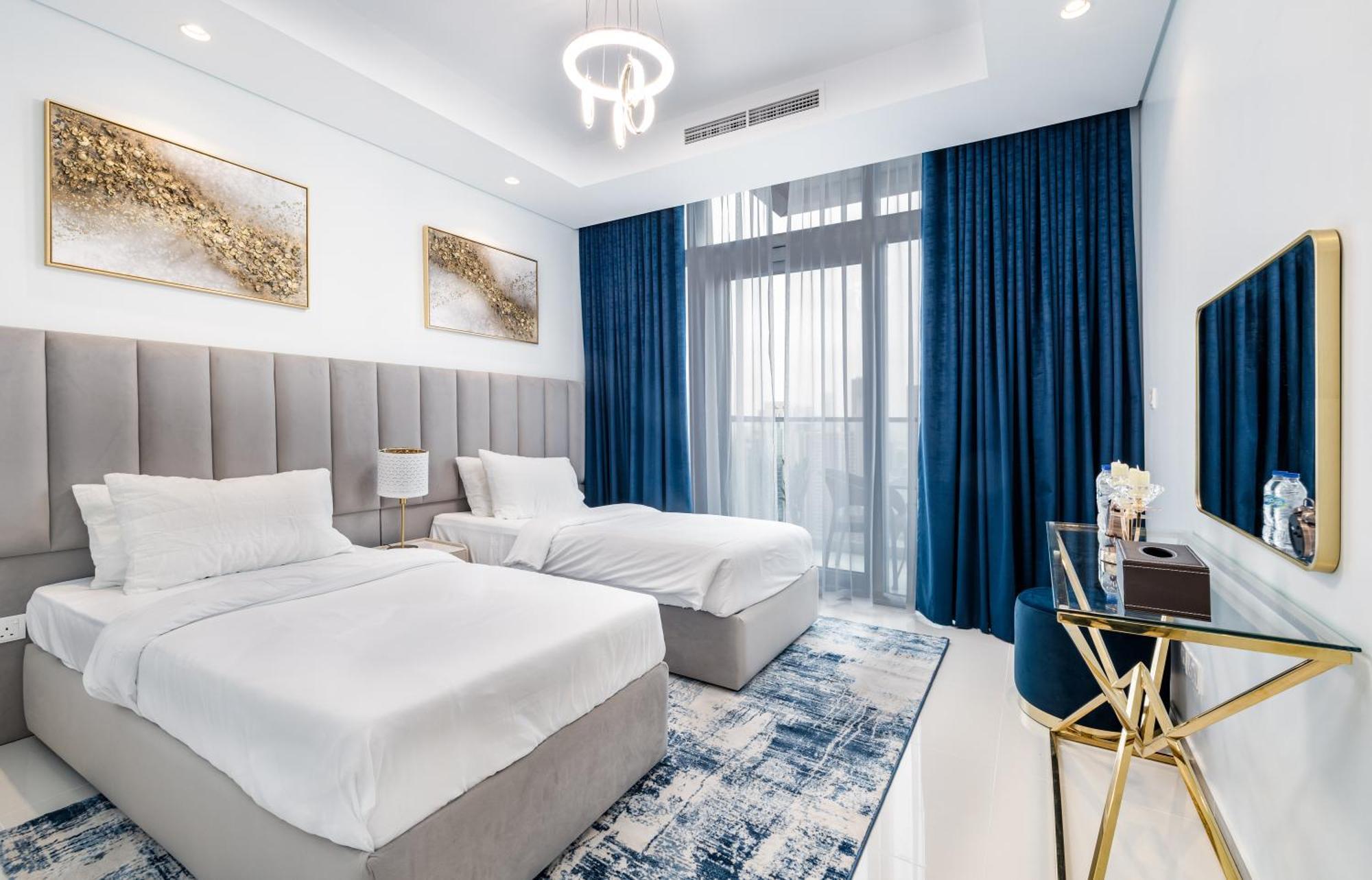Aliving Luxe 2Br With Burj Khalifa View Infinity Pool Midtown-4704 Apartment ดูไบ ภายนอก รูปภาพ